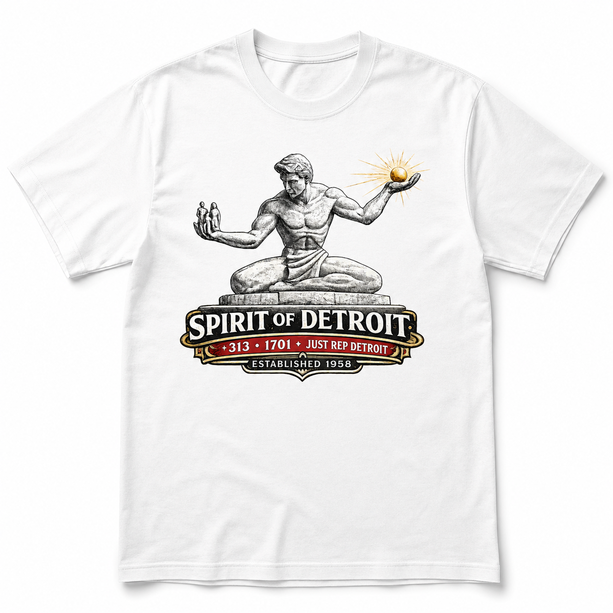 Spirit of Detroit Emblem