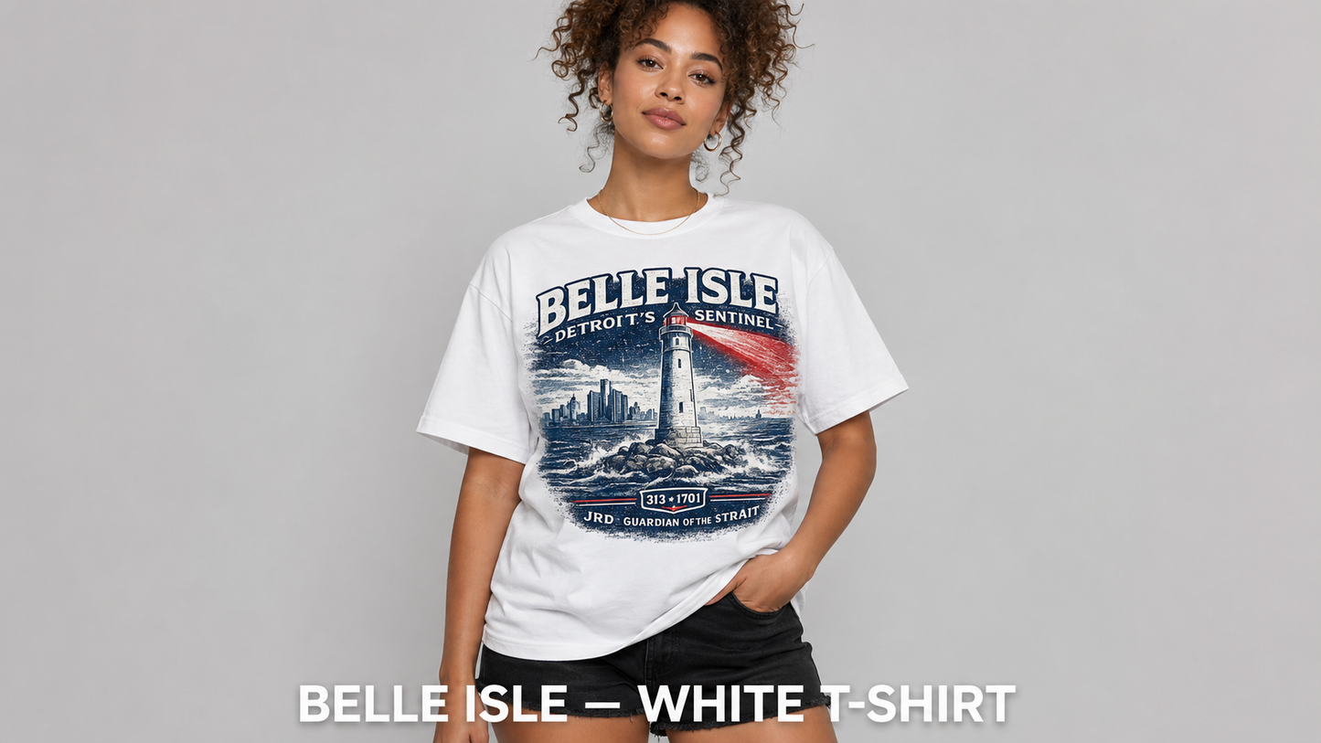 Belle Isle Lighthouse at Night