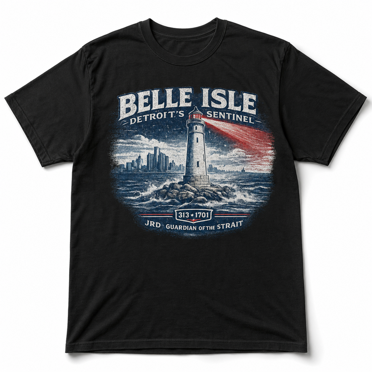 Belle Isle Lighthouse at Night