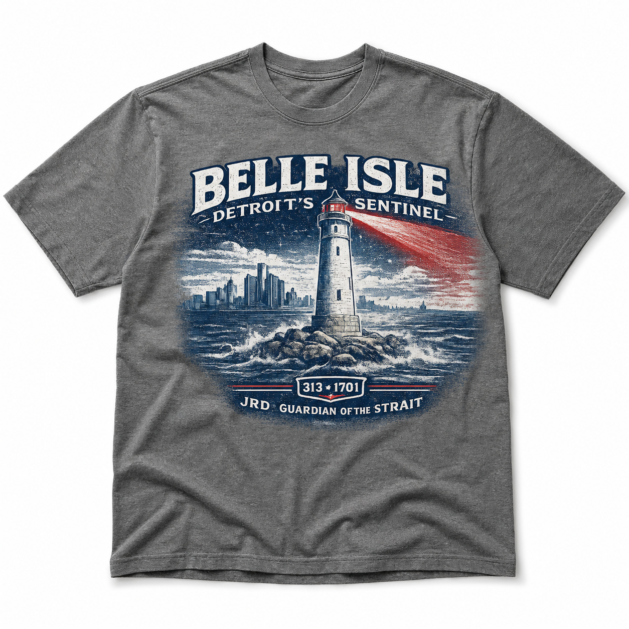 Belle Isle Lighthouse at Night