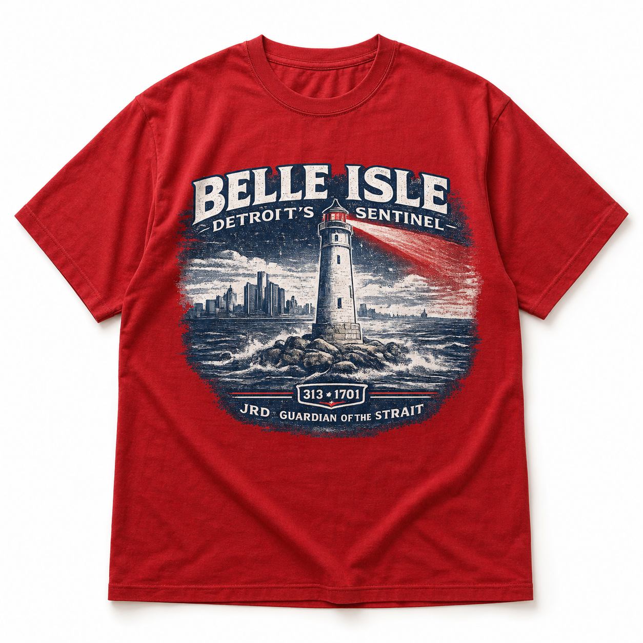 Belle Isle Lighthouse at Night