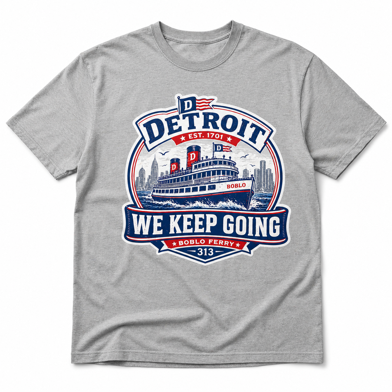 Detroit Boblo Ferry Emblem