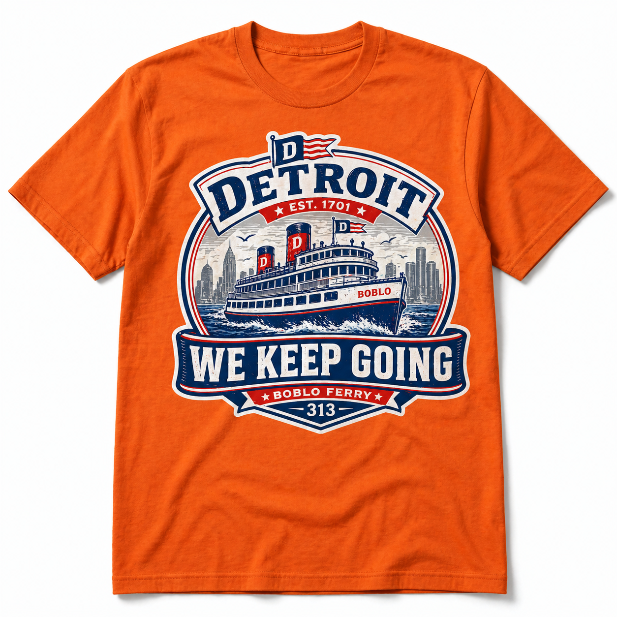 Detroit Boblo Ferry Emblem