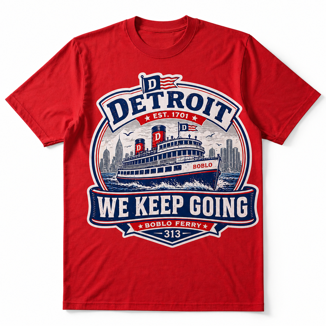 Detroit Boblo Ferry Emblem