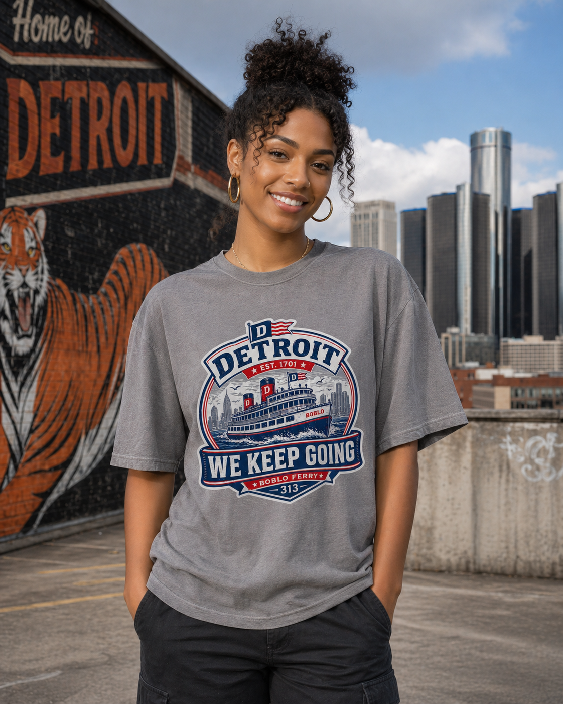 Detroit Boblo Ferry Emblem