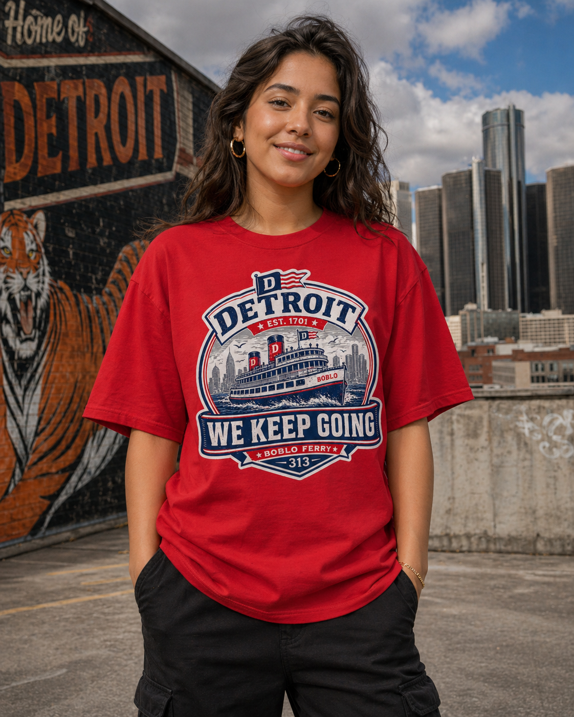 Detroit Boblo Ferry Emblem