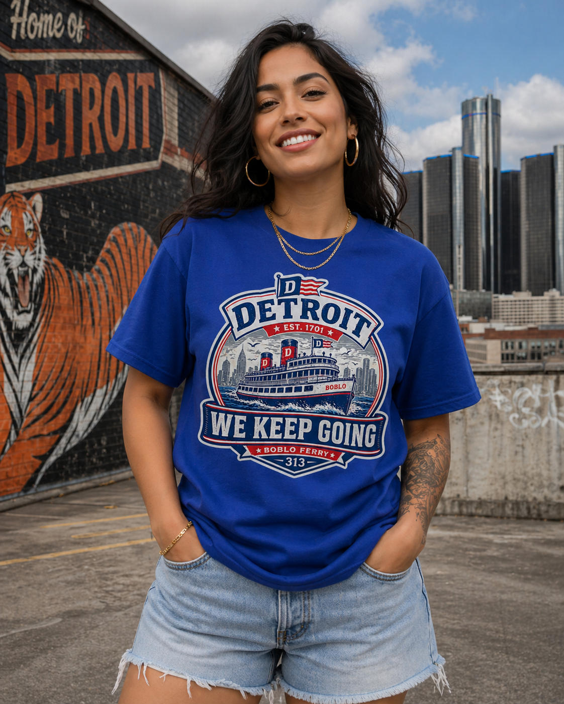 Detroit Boblo Ferry Emblem