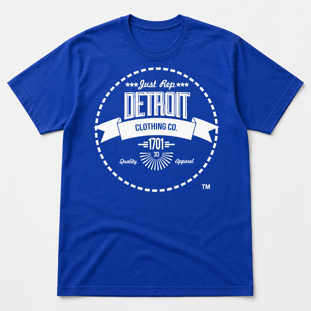 JRD Classic Circle Logo Tee (White Print)