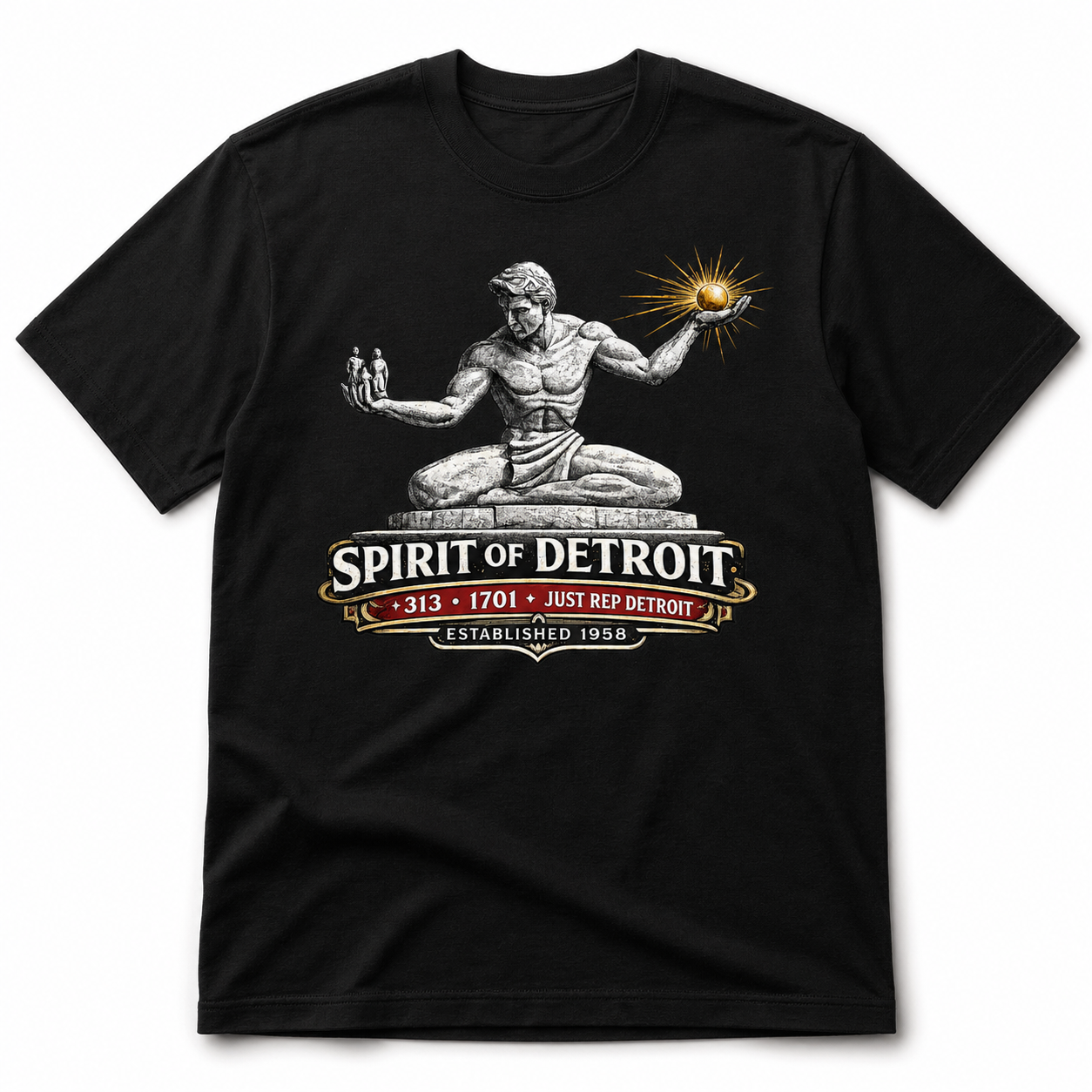 Spirit of Detroit Emblem