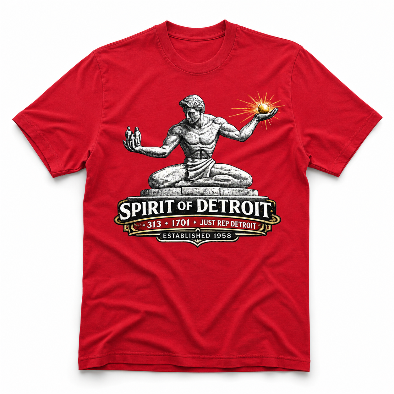 Spirit of Detroit Emblem
