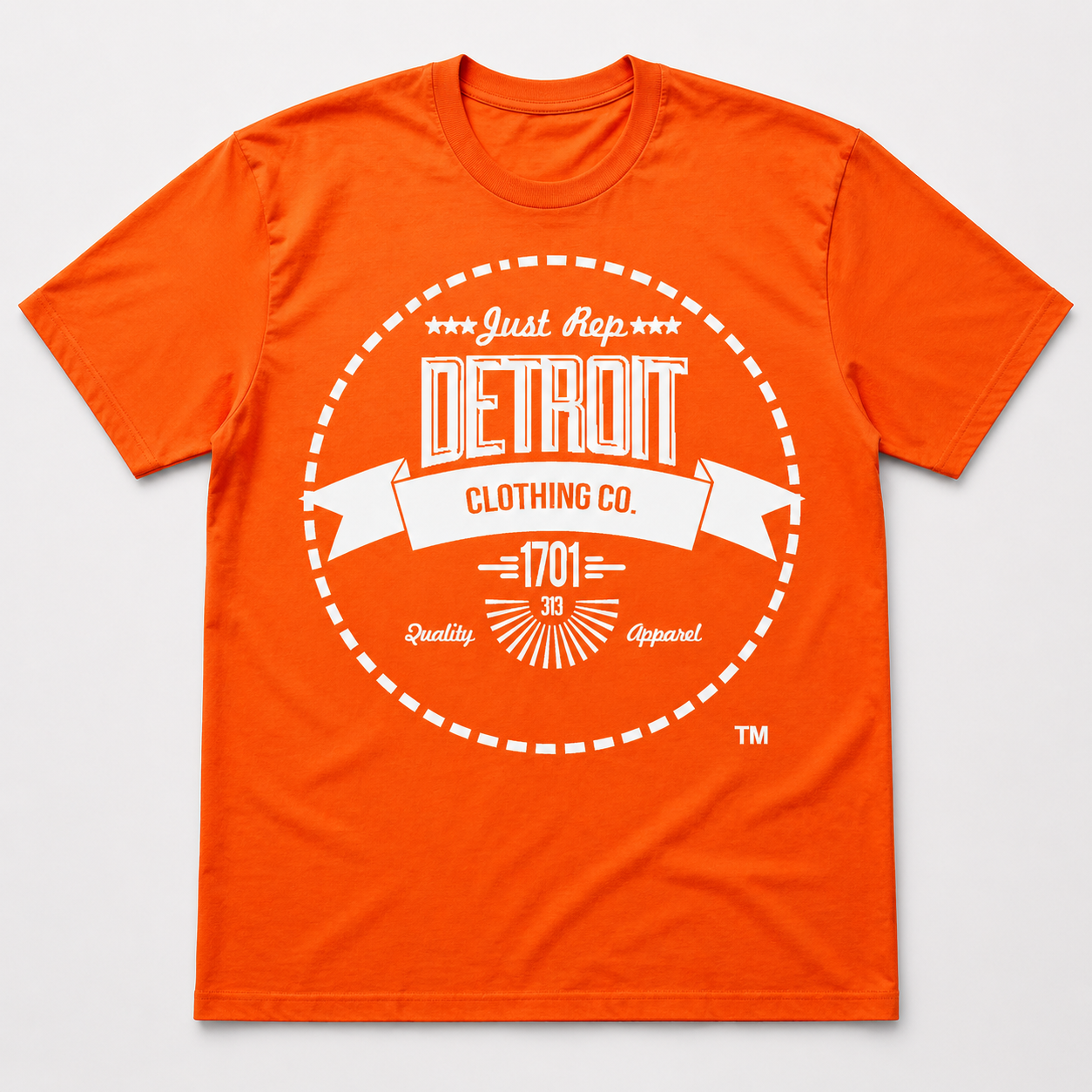 JRD Classic Circle Logo Tee (White Print)