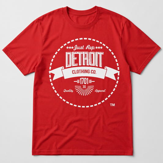 JRD Classic Circle Logo Tee (White Print)