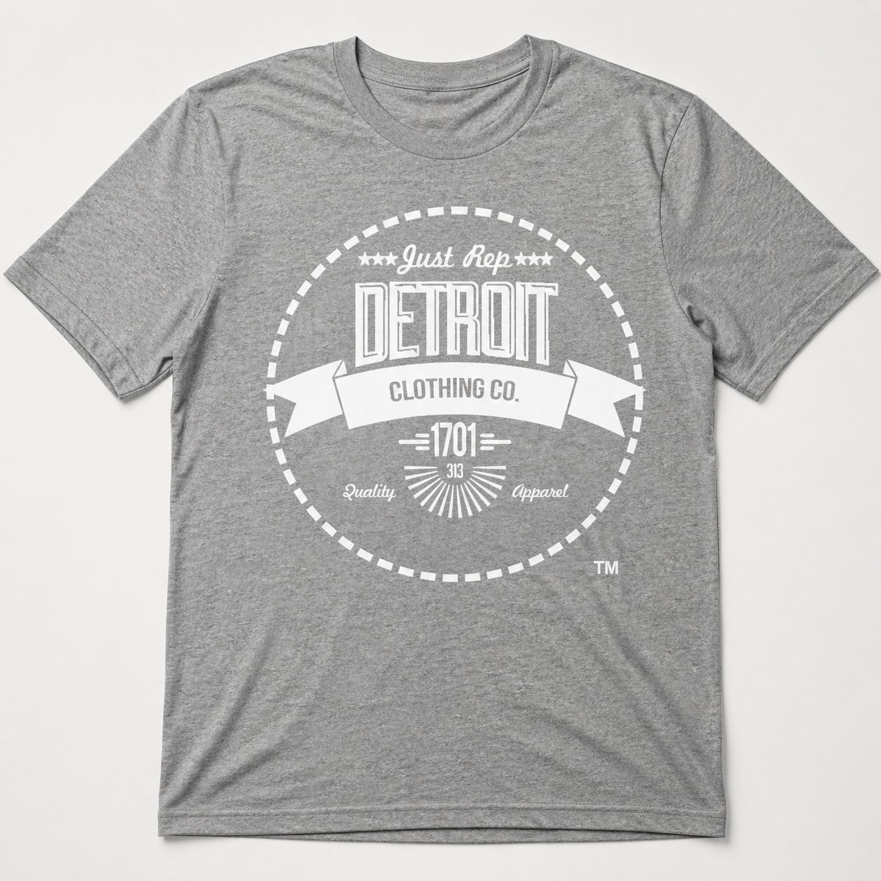 JRD Classic Circle Logo Tee (White Print)